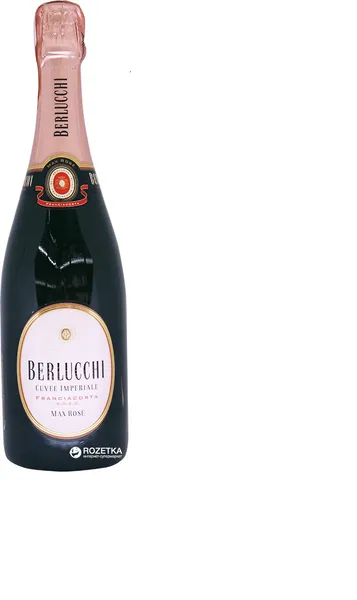 Dzirkstošais vīns BERLUCCHI Cuvée Imperiale Franciacorta Max Rosé, Extra dry, 12,5%, 0.75l