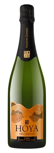 Dzirkstošais vīns HOYA DE CADENAS Cava Blanco Nature, Brut, 11,5%, 0.75l