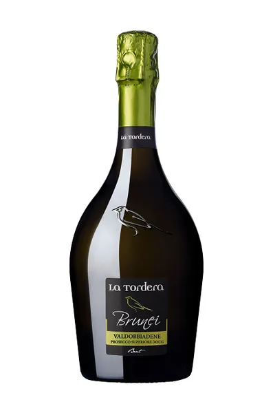 Dzirkstošais vīns LA TORDERA Prosecco Brunei Valdobbiadene D.O.C. G., bruts, 11,5%, 0.75l