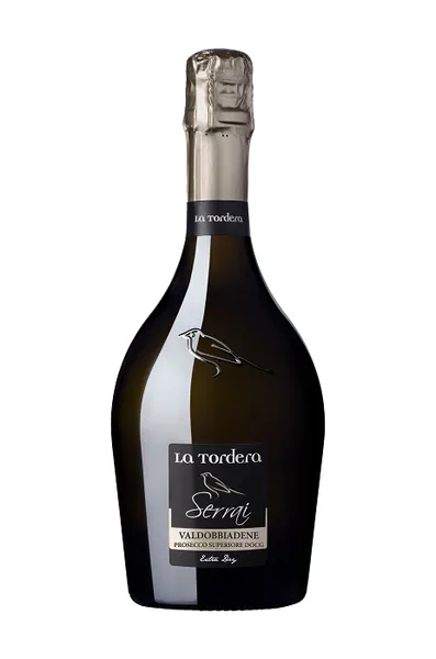 Dzirkstošais vīns LA TORDERA Prosecco Serrai Valdobbiadene D.O.C.G., extra dry, 11%-11,5%, 0.75l