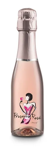 Dzirkstošais vīns LE CONTESSE Prosecco DOC Rose, 11%, 0.2l
