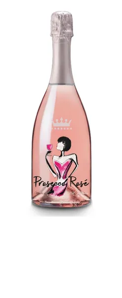 Dzirkstošais vīns LE CONTESSE Prosecco DOC Treviso, Rose, sauss, 11%, 0.75l