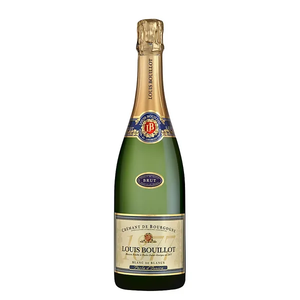 Dzirkstošais vīns LOUIS BOUILLOT Cremant Blanc De Blancs, 12%, 0.75 l