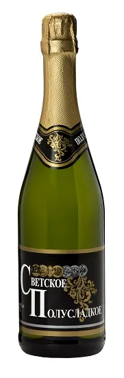 Dzirkstošais vīns SVETSKOJE Polusladkoje 8% 0,75L D