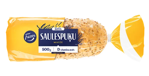 GRAUDU MAIZE FAZER DZĪVĀ SAULESPUĶU 500G
