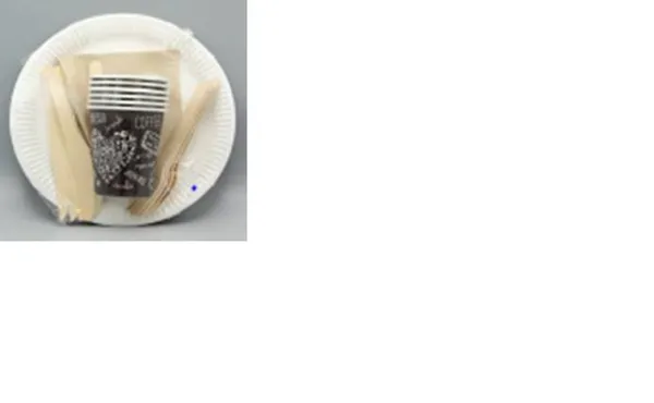 Eko trauku komplekts M, 6 personām MERKANT, 0.152kg, gab