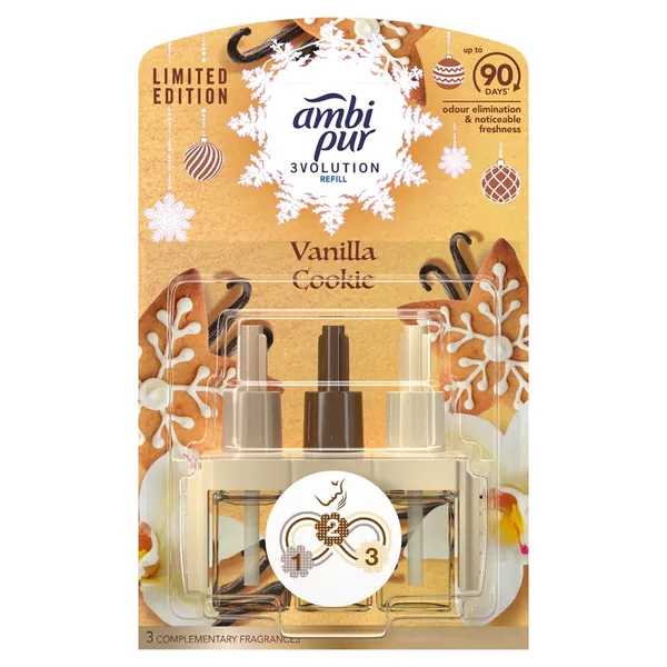 Elektriskā gaisa atsvaidzinātāja uzpilde AMBI PUR 3Vol Vanilla RF, 20ml