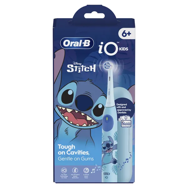 Elektriskā zobu birste ORAL-B iO Kids (6+y) Stitch + Travel case, 1 gab.