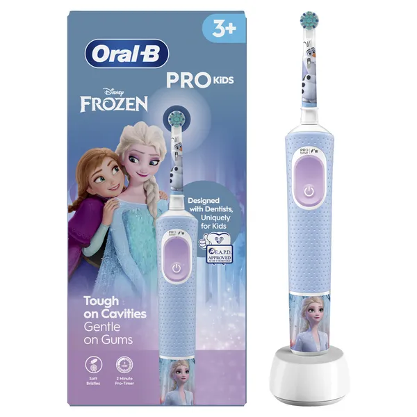 Elektriskā zobu birste ORAL-B Vitality Pro Kids (3+ gadi), Frozen, 1 gab.