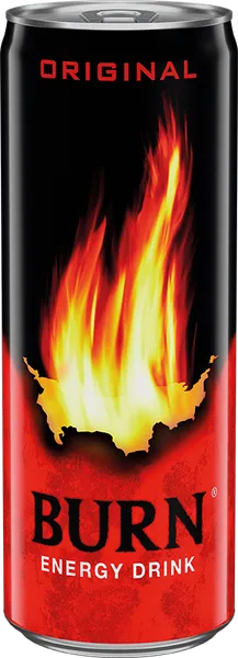 Enerģijas dzēriens BURN Original, bundžā, 0.25l (DEP)