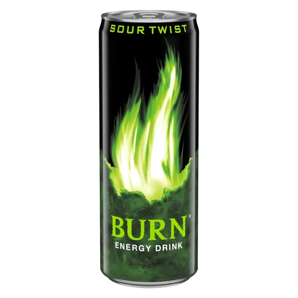 Enerģijas dzēriens BURN Sour Twist, bundžā, 0.25l (DEP)