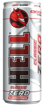 Enerģijas dzēriens HELL Zero Classic, 250 ml (DEP)