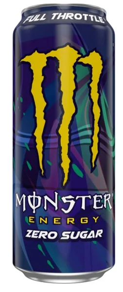 Enerģijas dzēriens MONSTER Full Throttle Zero Sugar, bundžā, 0.5l (DEP)