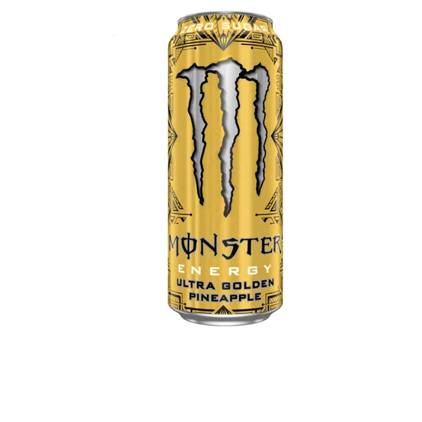 Enerģijas dzēriens MONSTER Ultra Gold Pineapple, bundžā, 0.5l (DEP)