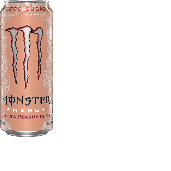 Enerģijas dzēriens MONSTER Ultra Peachy Keen Zero Sugar, bundžā, 0.5l (DEP)