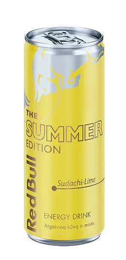 Enerģijas dzēriens RED BULL Summer Edition Sudachi Lime, bundžā, 0.25l (DEP)