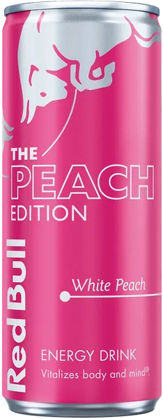 Enerģijas dzēriens RED BULL White Peach, bundžā, 0.25l (DEP)