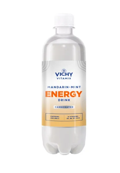 Enerģijas dzēriens VICHY Vitamix Mandarine Mint, PET, 0.5l (DEP)