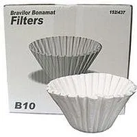 Filtri B-10 kafijas aparātiem, 152/437 mm, 250 gab.