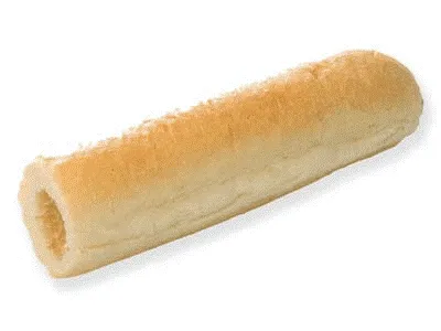 Franču hot dog bagete ar liela diametra caurumu 2 x 20 x 65g, Schustad, Lantmannen