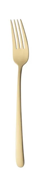 Galda dakša Ibiza Satin Gold, 18/0, L 21,1 cm, 12gab