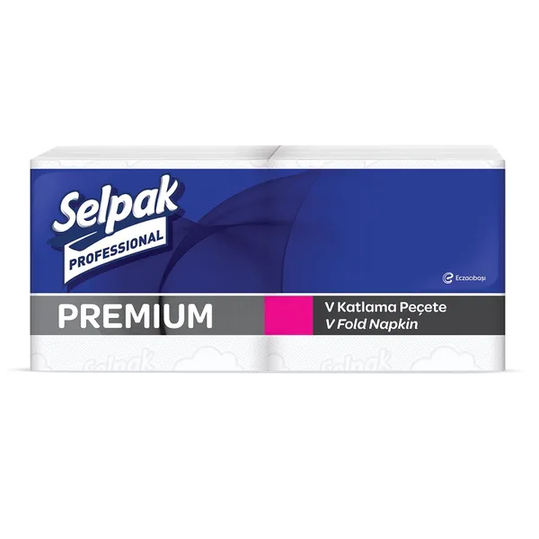 Galda salvetes turētājam SELPAK PRO Premium Pickasso V-Fold, 1 slānis, 250 loksnes