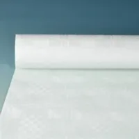 Galdauts DAMASK, 10 x 1,2 m, balts, vienr.