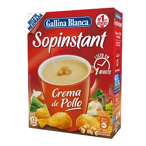 Vistas krēmzupa ar grauzdiņiem 63g, Gallina Blanca