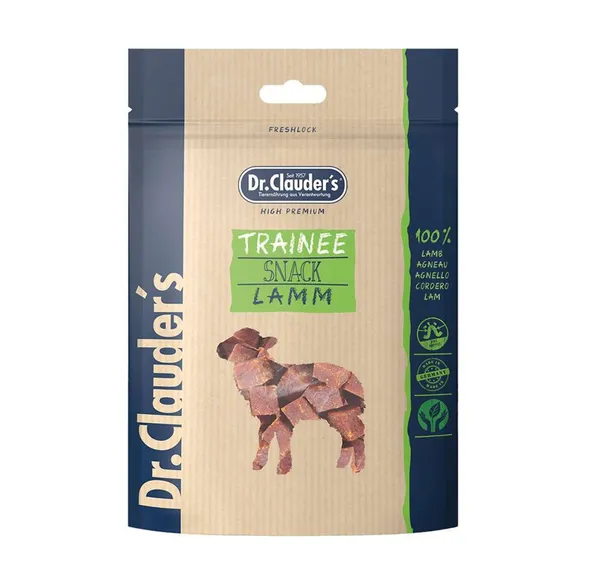 Gardums suņiem DR.CLAUDER'S Trainee jēra gaļas, 80g