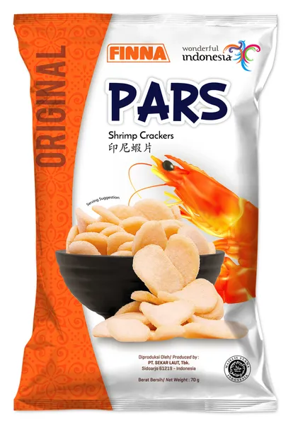 Garneļu čipsi FINNA PARS, klasiskie, 70g