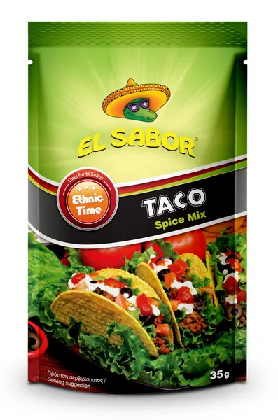 Garšvielu maisījums EL SABOR, Taco, 35g