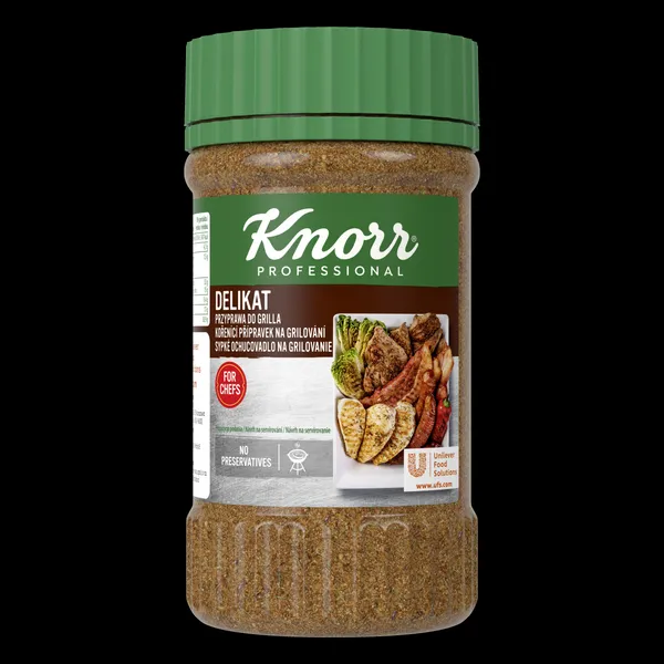 Garšvielu maisījums grilētai gaļai Delikat KNORR Professional, 500g