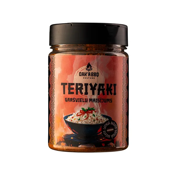 Garšvielu maisījums OAK'A BBQ Teriyaki, 190g