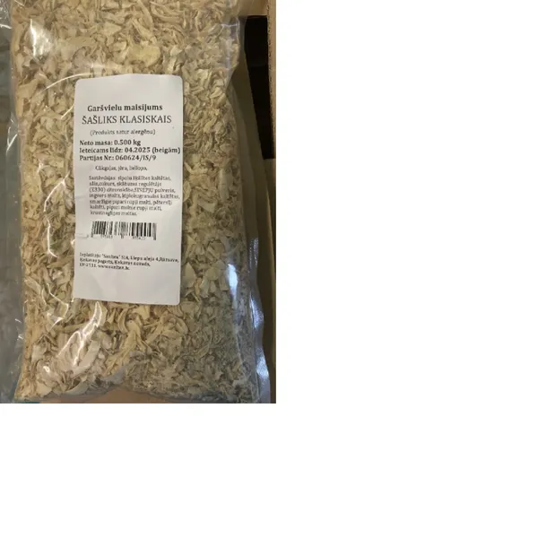 Garšvielu maisījums šašlikam, klasiskais, 500g