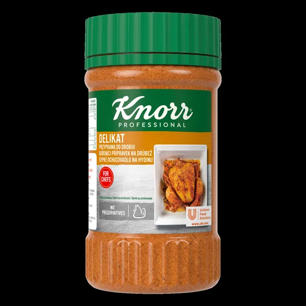 Garšvielu maisījums vistas gaļai Delikat KNORR Professional, 600g