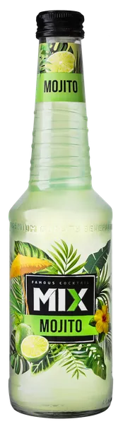 Gāzēts alkoholisks kokteilis MIX Original Mojito, 4%, stiklā, 0.33l (DEP)
