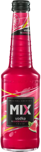 Gāzēts alkoholisks kokteilis MIX Original Vodka&Watermelon, 4%, stiklā, 0.33l (DEP)