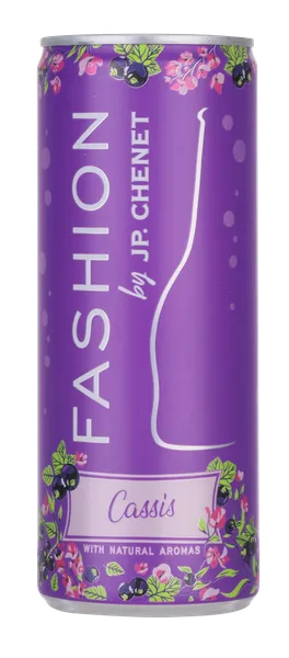 Gāzēts aromatisks vīna dzēriens JP.CHENET Fashion Cassis, 8%, bundžā, 0.25l (DEP)
