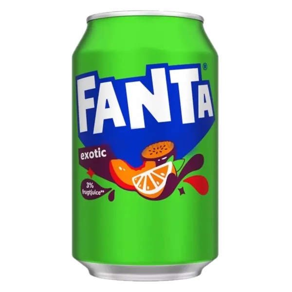 Gāzēts dzēriens FANTA Exotic 0,33L D