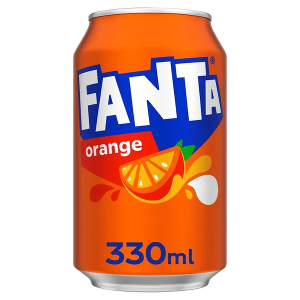 Gāzēts dzēriens FANTA Orange, bundžā, 0.33l (DEP)