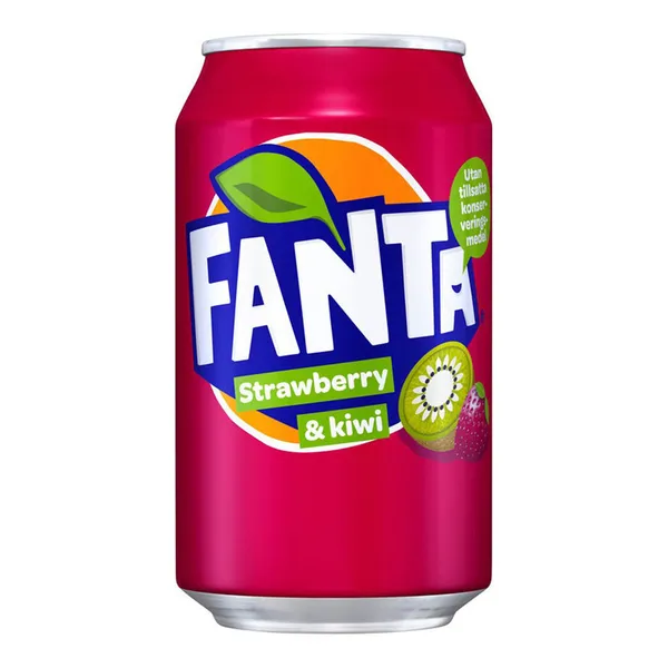 Soft drink FANTA Strawberry Kiwi, 0.33l (DEP)