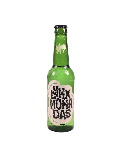 Gāzēts dzēriens LYNXMONADAS Zero Sugar ar kaņepju tēju un saldinātāju, 0.33l (DEP)