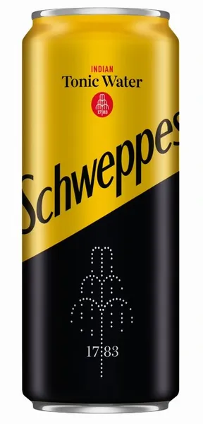 Gāzēts dzēriens SCHWEPPES Tonic Water, bundžā, 0.33l (DEP)