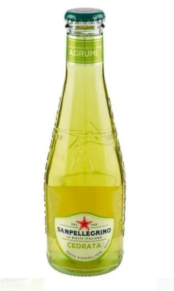 Gāzēts dzēriens S.PELLEGRINO Cedrata, stiklā, 4x0.2l (DEP)