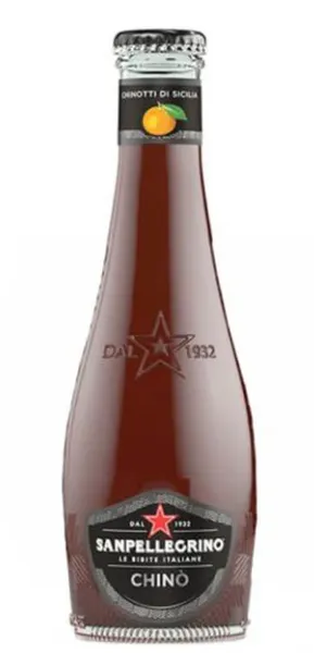 Gāzēts dzēriens S.PELLEGRINO Chino, stiklā, 4x0.2l (DEP)
