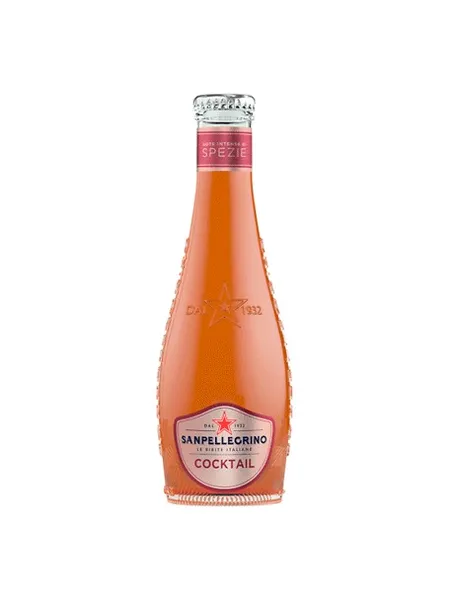 Gāzēts dzēriens S.PELLEGRINO Cocktail, stiklā, 4x0.2l