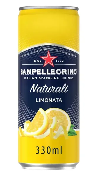 Gāzēts dzēriens S.PELLEGRINO Limonata, bundžā, 0.33l (DEP)