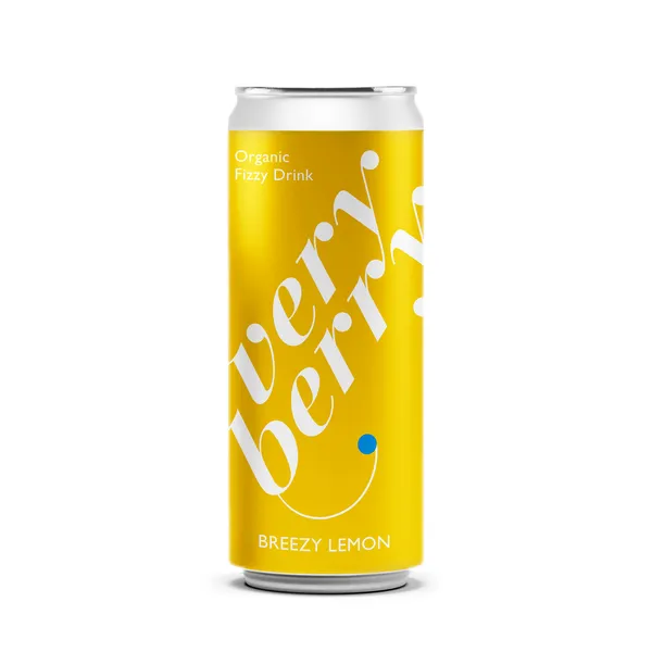 Gāzēts dzēriens VERY BERRY Breezy Lemon, bundžā, 0.33l (DEP)