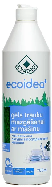 Gēls trauku mazgāšanas automātiem ECOIDEA, 700ml