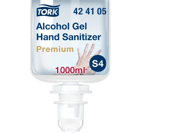 Gelveida dezinfekcijas līdzeklis rokām TORK S4 (uz spirta bāzes) 424105